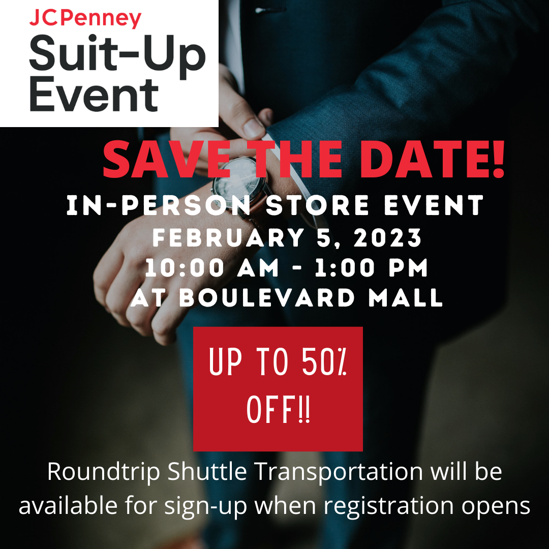 JC Penney Suit-up Event - February 5, 2023