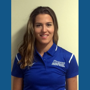 Athletic Training student, Kaitlyn Gustafson, is gaining valuable experience as a second-year graduate student while participating in clinical assignments within Western New York.