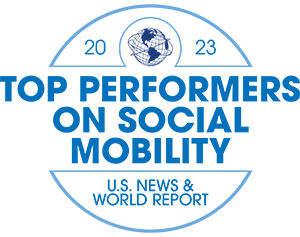 U.S. News & World Report Top Performers on Social Mobility 