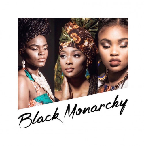 Black Monarchy; Three African American women posing