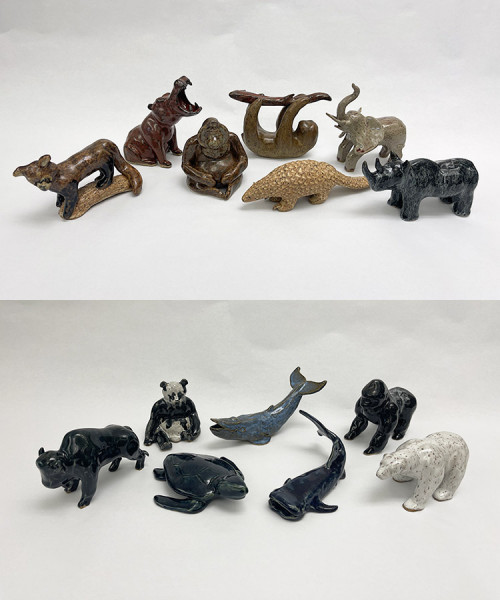 Madalyn McCutcheon animal sculptures