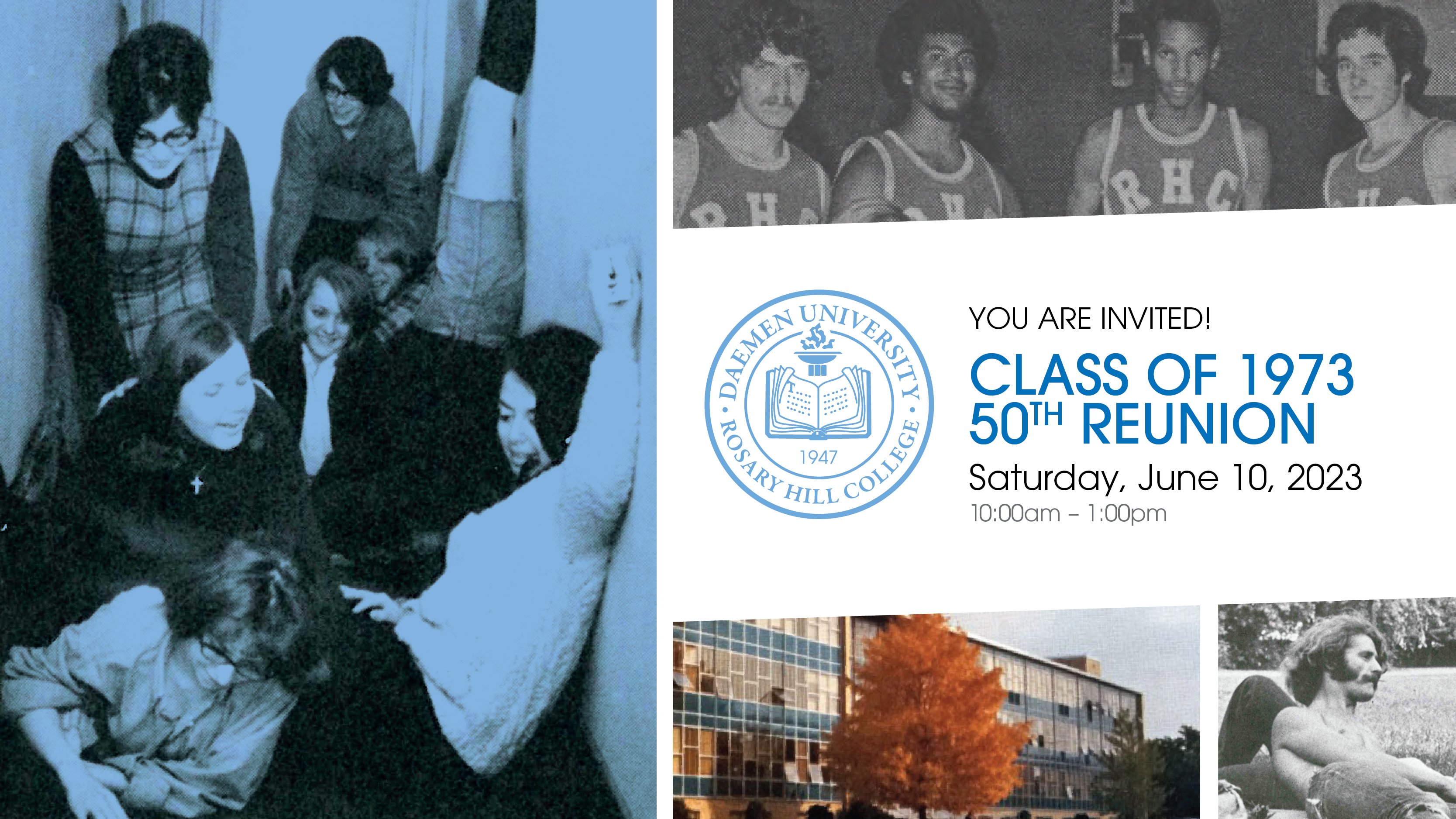 Join the Class of 1973 for a 50th Reunion brunch at Daemen University! 