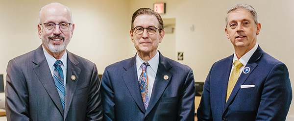 Scott Bieler, Dr. Olson and Dr. Ford