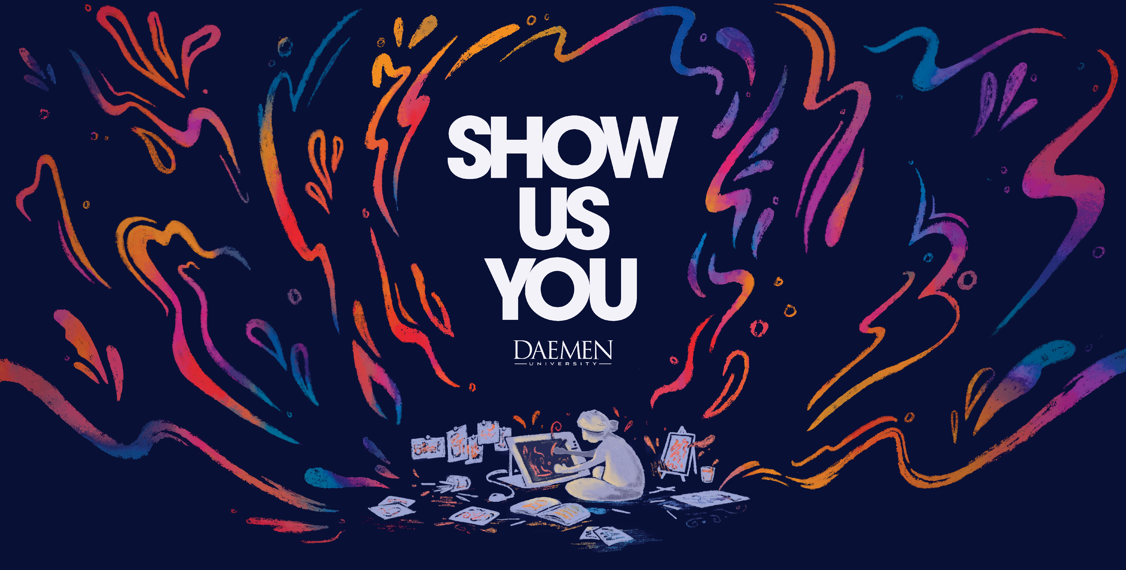 The All High Art Exhibition is a juried exhibition open to all high school juniors and seniors enrolled in secondary programs throughout the region. Applicants have the opportunity to exhibit their work in Daemen’s Tower Gallery where our judges award thousands in annually renewable Daemen Visual and Performing Arts scholarships.
