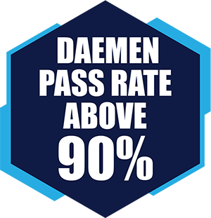 Daemen Pass Rate Above 90%
