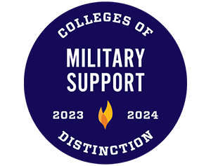 College of Distinction Military Support